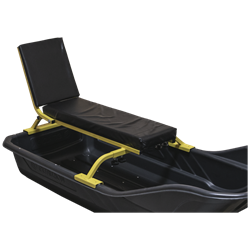 Сиденье продольное со складной спинкой и мягкой сидушкой 534